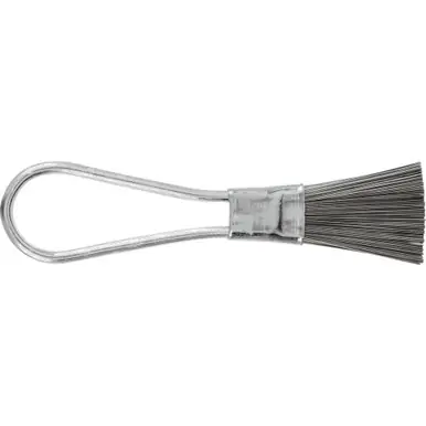 PFERD 85138 1-1/4" Metal Made Chip Brush Stainless Wire, Loop Handle (12pk)