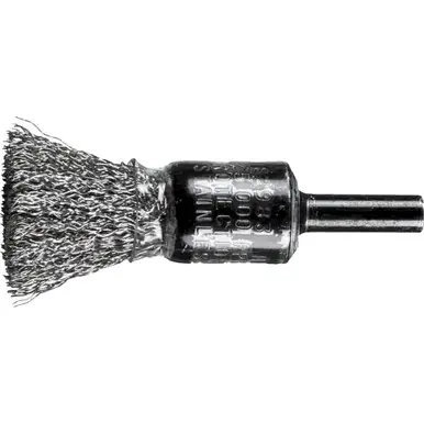 PFERD 83052 1/2" Crimped Wire Coated Cup End Brush .010 SS Wire 1/4" Shank (10pk)