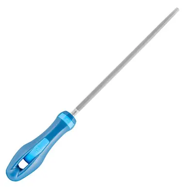 PFERD 11072P 10" Round File - DIY Packaged Smooth Cut w/ Handle