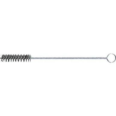 PFERD 89571 1/2" Dia. Hand Tube Brush .006 SS Wire, 2" Brush Part (12pk)