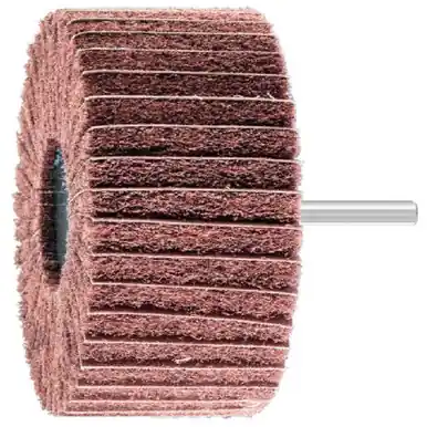PFERD 46229 4" x 2" POLINOX Mtd. Flap Wheel 1/4" Shank - PNZ Type - 180G (5pk)