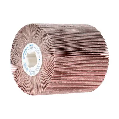 PFERD 45785 4" x 4" Flap Drum - Coated 3/4" Keyed A.H., Aluminum Oxide 180 Grit