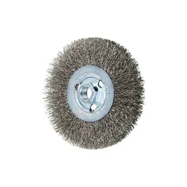 PFERD 80366 5" Crimped Wire Wheel Narrow Face .014 SS Wire 5/8-11 Thread (5pk)