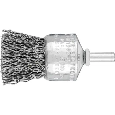 PFERD 82976P P.O.P. 1" Crimped Wire End Brush .020 CS Wire, 1/4" Shank (5pk)