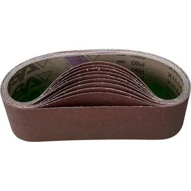 PFERD 49253 - 3" x 24" Coated Portable Belt Aluminum Oxide - 80 Grit (10pk)