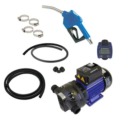 GRACO 26C175 - LD Blue DEF Tote Mount Dispense Pump Package w/ Meter, 120V Electric, 50 PSI