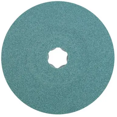 PFERD 40141 COMBICLICK Fiber Disc, 5" Dia. Zirconia Alumina Z, 80 Grit (25pk)