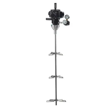 GRACO 25C530 - Stainless Steel Direct Drive Agitator, 55 Gal, Bung Mount, Expanding Blade