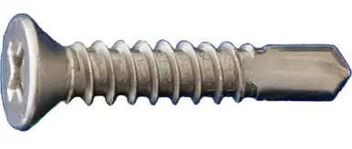 Daggerz FPSDSS10112 - 10 x 1-1/2" Phillips Flat Head Self-Drill Screws 410SS 3000ct