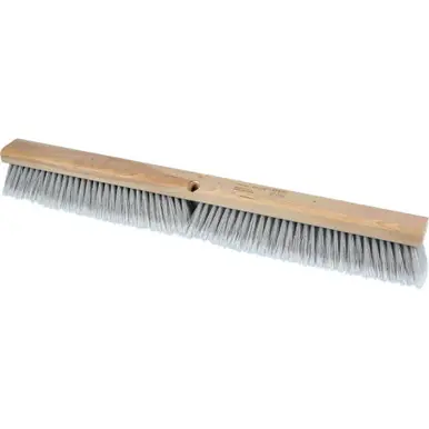 PFERD 89224 30" Fine Sweep Floor Brush, Silver Plastic Fill 3" Trim (12pk)