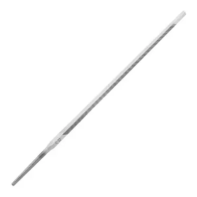 PFERD 17032 5" Dbl. Extra Slim Taper Saw File Three Square, Second Cut (10pk)