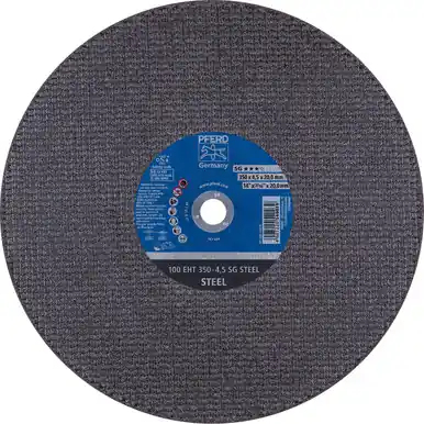 PFERD 64016 14" x 3/16" Cut-Off Wheel, 20mm AH - Portable A 24 R SG (10pk)