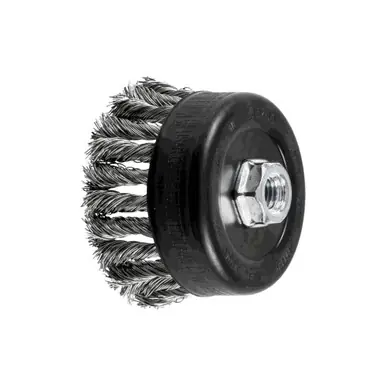 PFERD 82790 4" COMBITWIST Knot Cup Brush .023 SS Wire, 5/8-11 Thread (ext.)