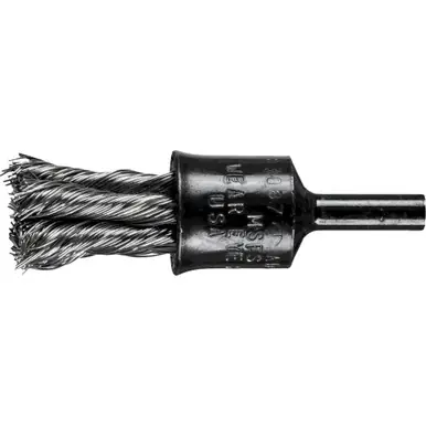 PFERD 83087 1/2" Knot Wire End Brush Flared Cup .014 SS Wire 1/4" Shank (10pk)