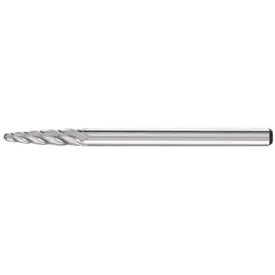 PFERD 23315 Carbide Bur, Tree Shape, ALU/NF Cut 1/8" x 1/2" x 1/8" Shank, SF-42