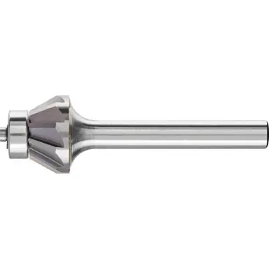 PFERD 24631 Carbide Bur - Oval Shape, SGL Cut 1/4" x 3/8" x 1/4" Shank - SE-1