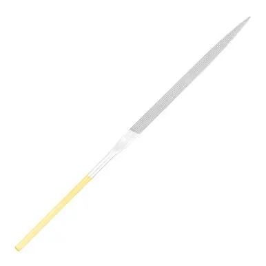 PFERD 15201 7" CORINOX Needle File for Stainless Flat Shape, Cut 0 (12pk)