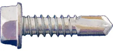 Daggerz SDZ101104 - 10 x 1-1/2" Hex Washer Head Self-Drill Screws Zinc 3000ct