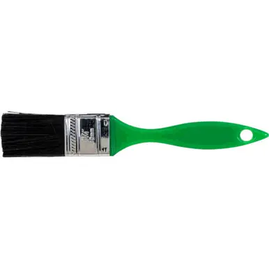 PFERD 89735 1-1/4" Wall Brush Black Polyester Fill, Green Plastic Handle (20pk)