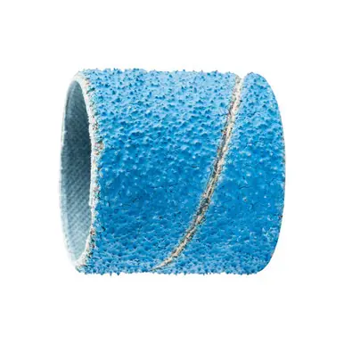 PFERD 41416 1-1/8" x 1-1/8" Spiral Band Cylindrical Alu. Ox. INOX 50 Grit (100pk)