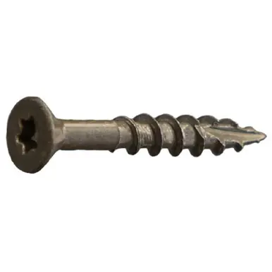 Daggerz ACQSTAR08200D - 8 x 2" Deck-Pro Star Flat w/Nibs Deck Screws Dark 3500ct