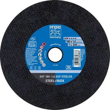 PFERD 69872 7" x .045" Cut-Off Wheel 7/8" AH A S SGP-INOX 46 Grit Type 1 (25pk)