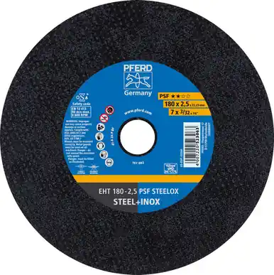 PFERD 63566 7" x 3/32" Cut-Off Wheel 7/8" AH A 24 P PSF-INOX Type 1 (25pk)