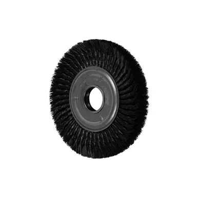 PFERD 82039 10" Knot Wheel Brush - Double Row .016 CS Wire, 2" A.H.