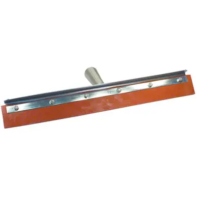 PFERD 89471 18" Floor Squeegee - Straight Standard Duty, Red Gum Blade (12pk)