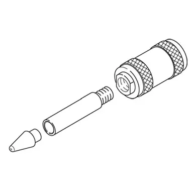 GRACO 205582 - Hydraulic-To-Nylon Needle Adapter, 250 PSI (18 Bar) Maximum Working Pressure