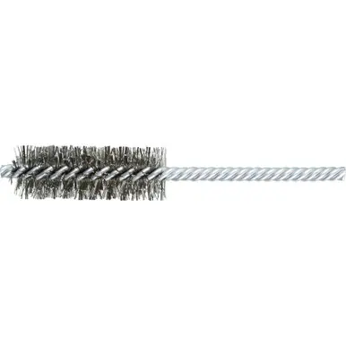 PFERD 83448 7/8" Power Tube Brush .010 SS Wire, 1/4" Stem, DS/DS (10pk)