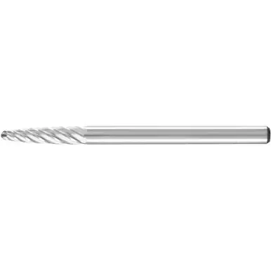PFERD 23317 Carbide Bur - Tree Shape, INOX Cut 1/8" x 1/2" x 1/8" Shank - SF-42