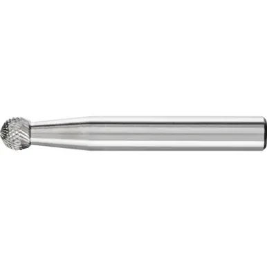 PFERD 27521 Carbide Bur - Ball Shape, MICRO Cut 1/4" x 3/16" x 1/4" Shank - SD-1