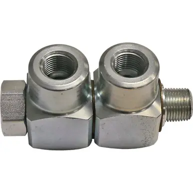 Reelcraft 602034-1 - Twin Hydraulic Swivel with Buna N Seals