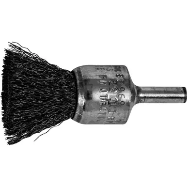 PFERD 82969 3/4" Crimped Wire End Brush .010 CS Wire, 1/4" Shank (10pk)