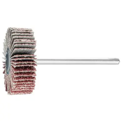 PFERD 45013 1-3/16" x 3/8" Mounted Flap Wheel 1/8" Shank, Aluminum Oxide, 60 Grit (10pk)