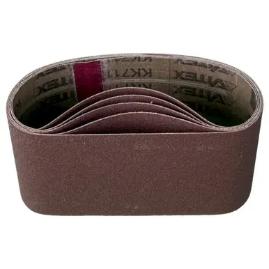 PFERD 49316 - 3-1/2" x 15-1/2" Coated Portable Belt Alum. Oxide - 100 Grit (10pk)