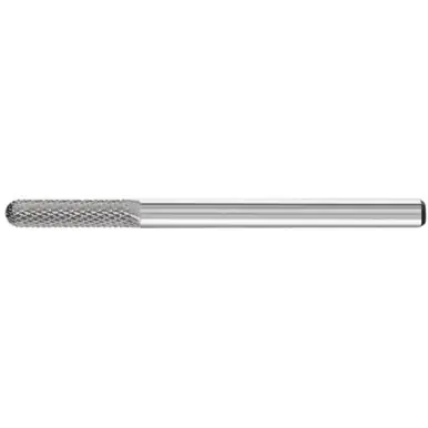 PFERD 27540 Carbide Bur, Cylind. Radius End, MICRO Cut 1/8" x 1/2" x 1/8" Shank