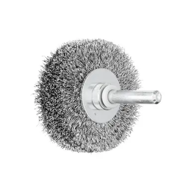 PFERD 82902 2" Crimped Shank Mtd Wheel Brush .008 CS Wire 1/4" Shank HD (10pk)