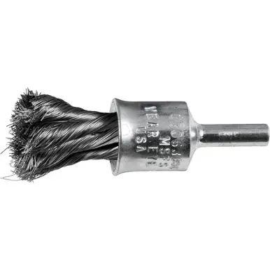 PFERD 83063 1/2" Knot Wire End Brush Flared Cup .006 CS Wire 1/4" Shank (10pk)