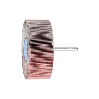 PFERD 45210 3" x 1" Mounted Flap Wheel 1/4" Shank - Aluminum Oxide - 120 Grit (10pk)