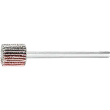 PFERD 45072 3/8" x 3/8" Mini Mounted Flap Wheel 1/8" Shank, Aluminum Oxide 120 Grit (10pk)