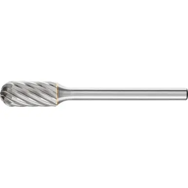 PFERD 23207 Carbide Bur, Cylind. Radius End, INOX Cut 1/4" x 1/2" x 1/8" Shank