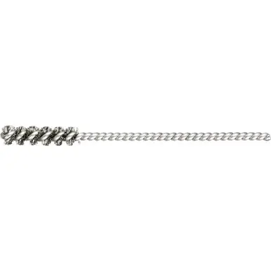 PFERD 83387 1/4" Power Tube Brush .005 SS Wire, 1/8" Stem, SS/SS (36pk)