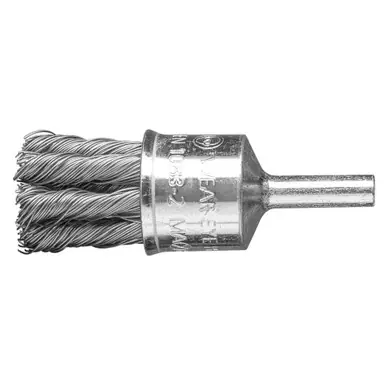 PFERD 764350 3/4" PSF Knot End Brush .014 CS Wire, 1/4" Shank (5pk)