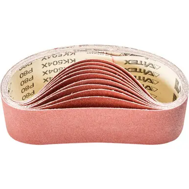 PFERD 49214 - 3" x 21" Coated Portable Belt Aluminum Oxide - 80 Grit (10pk)