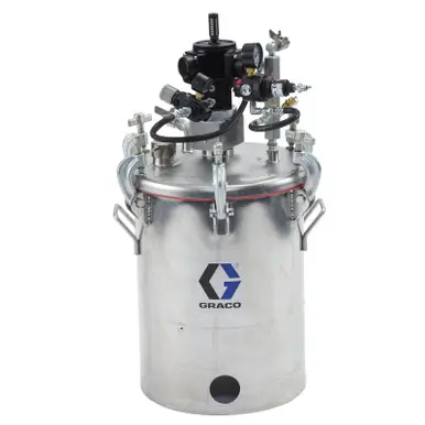 GRACO 25C538 - Agitator w/ Pressure Tank 15 Gallon, 70 PSI