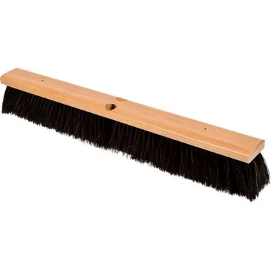 PFERD 89215 24" Fine Sweep Floor Brush Horsehair-Nylon Fill, 3" Trim (12pk)