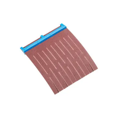PFERD 45966 POLIFLAP Abrasive Flaps, Aluminum Oxide Set of 12 Flaps, 2-3/8" x 3", 220 Grit (12pk)