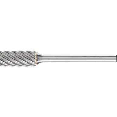 PFERD 23137 Carbide Bur, Cylind. Plain End, INOX Cut 1/4" x 1/2" x 1/8" Shank